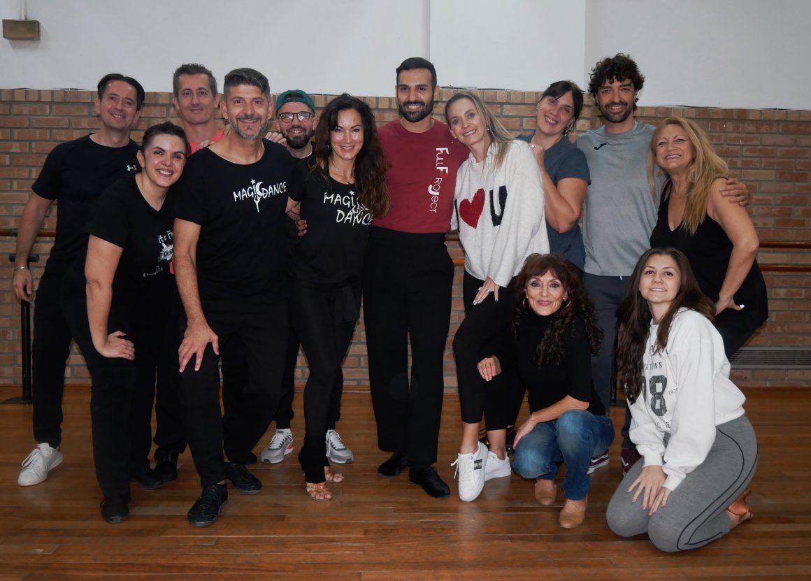 Visita de Gigi Bianco a Magic Dance