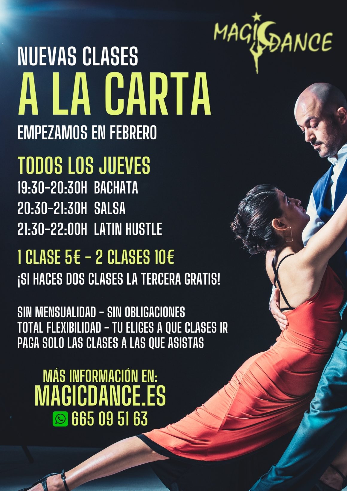 Nuevas clases a la carta Nuevas clases a la carta