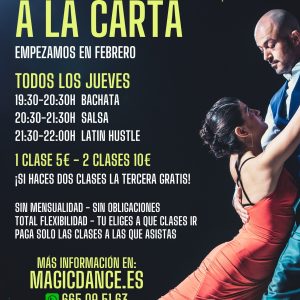 Nuevas clases a la carta Nuevas clases a la carta