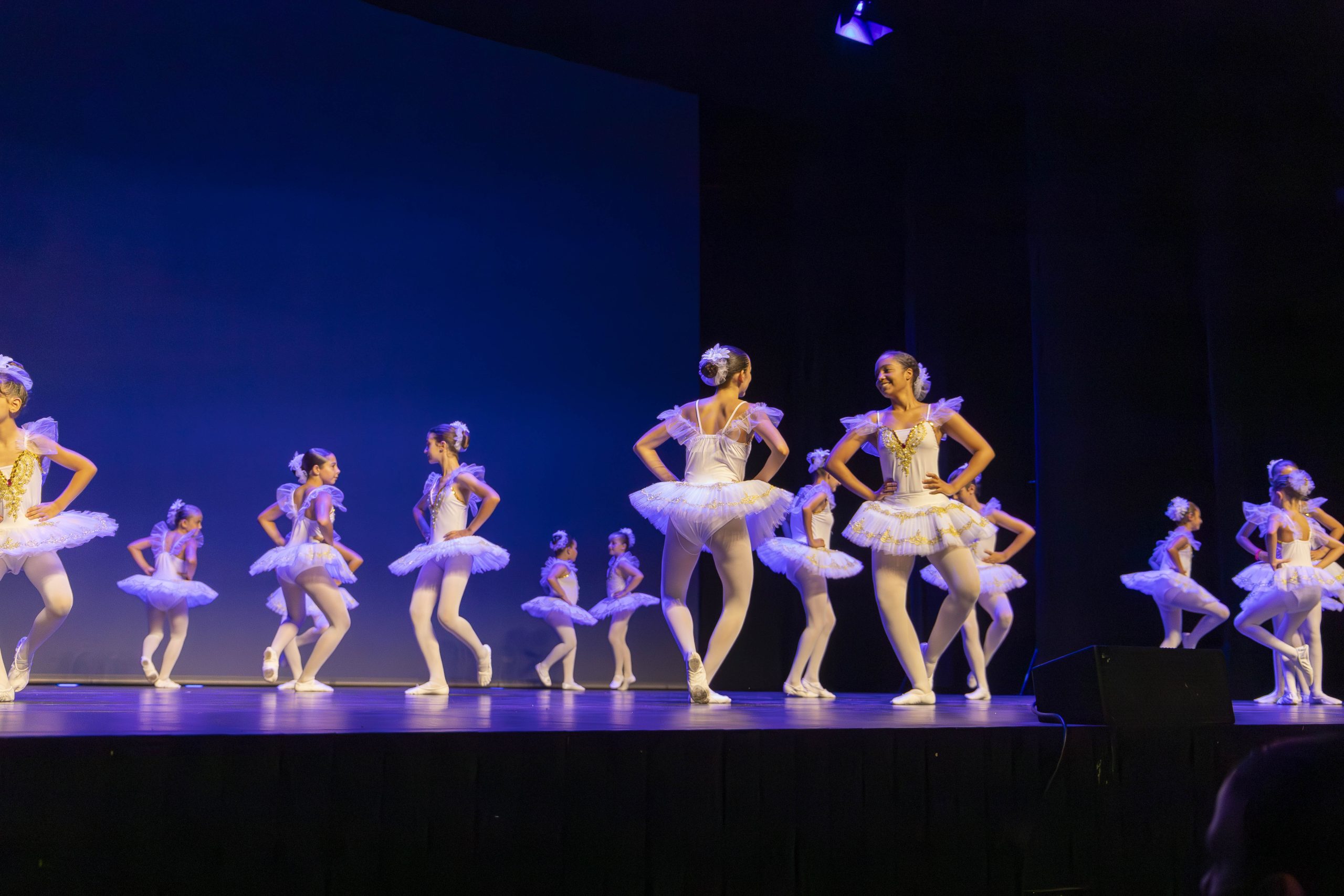 Clase de ballet infantil en Magic Dance