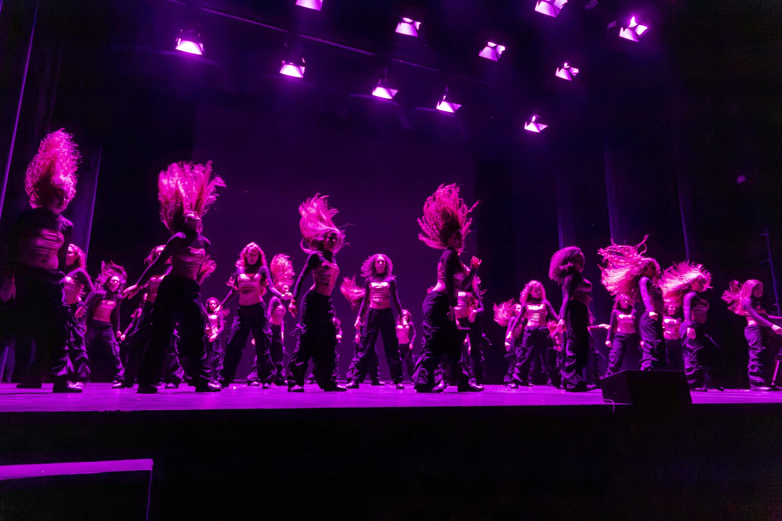 Alumnas de comercial infantil en Magic Dance