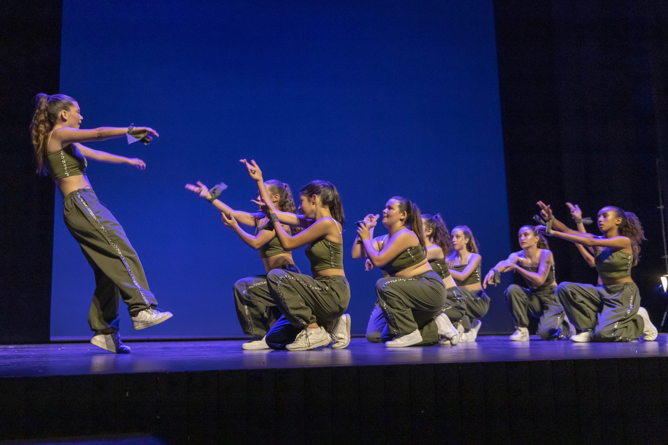 Alumnos de funky infantil en Magic Dance